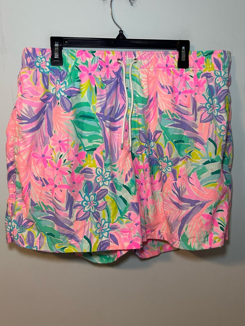 Lilly Pulitzer Multi It Was a Dream Men’s Capri Swim Trunks Size XL